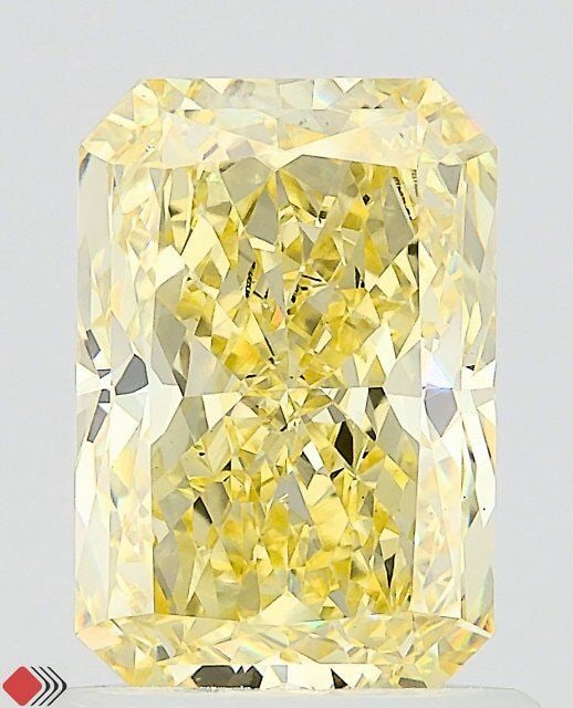 Loose Diamond - RADIANT 1.51ct Fancy Intense Yellow VS1: Loose Diamond - RADIANT 1.51ct Fancy Intense Yellow VS1 Source: This is a real non-mined Diamond that has been grown in a lab Shape: RADIANT Carats: 1.51 Color: Fancy Intense Yellow Certification: NON