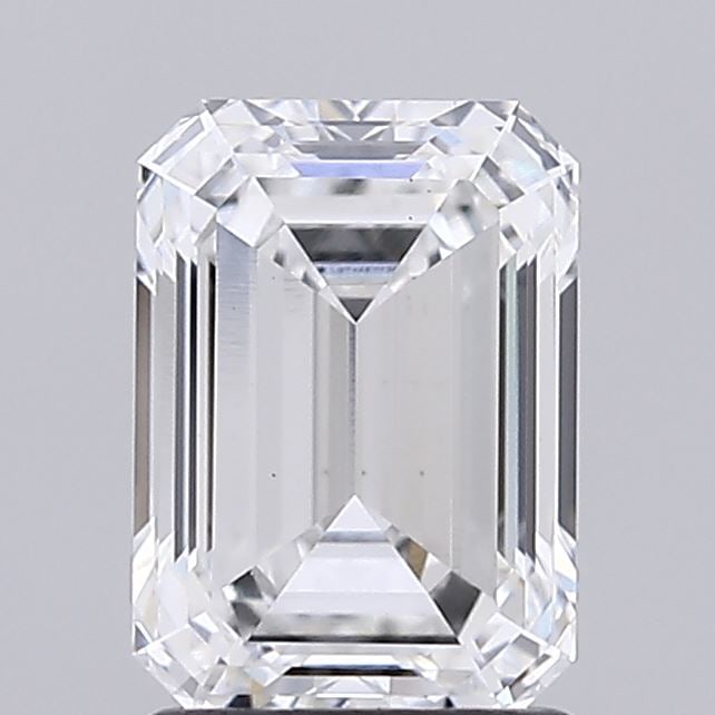Loose Diamond - EMERALD 1.79ct E VS1: Loose Diamond - EMERALD 1.79ct E VS1 Source: This is a real non-mined Diamond that has been grown in a lab Shape: EMERALD Carats: 1.79 Color: E Clarity: VS1 Certification: IGI PLEASE NOTE: Framed, Lar