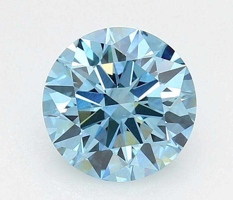 Ideal Loose Diamond - ROUND 2.04ct Fancy Vivid Blue VS1: Ideal Loose Diamond - ROUND 2.04ct Fancy Vivid Blue VS1 Source: This is a real non-mined Diamond that has been grown in a lab Shape: ROUND Carats: 2.04 Color: Fancy Vivid Blue Certification: IGI Video