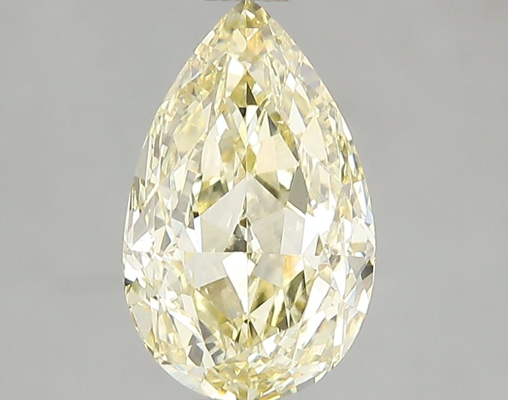 Loose Diamond - PEAR 2.58ct Fancy Intense Yellow VS1: Loose Diamond - PEAR 2.58ct Fancy Intense Yellow VS1 Source: This is a real non-mined Diamond that has been grown in a lab Shape: PEAR Carats: 2.58 Color: Fancy Intense Yellow Certification: IGI