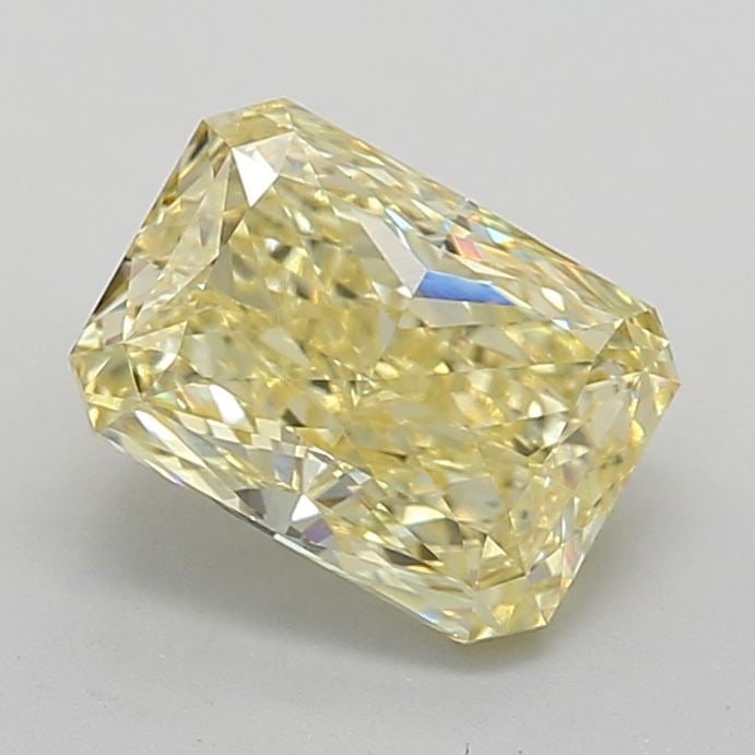 Loose Diamond - RADIANT 2.27ct Fancy Intense Yellow VS1: Loose Diamond - RADIANT 2.27ct Fancy Intense Yellow VS1 Source: This is a real non-mined Diamond that has been grown in a lab Shape: RADIANT Carats: 2.27 Color: Fancy Intense Yellow Certification: IGI