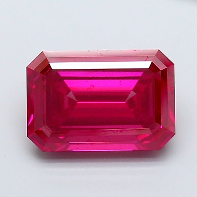 Loose Diamond - EMERALD 4.09ct Fancy Vivid Pink VS1 (1 of 1)