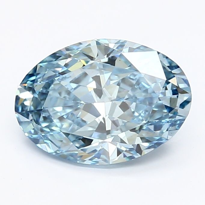 Loose Diamond - OVAL 1.68ct Fancy Vivid Blue VS1: Loose Diamond - OVAL 1.68ct Fancy Vivid Blue VS1 Source: This is a real non-mined Diamond that has been grown in a lab Shape: OVAL Carats: 1.68 Color: Fancy Vivid Blue Certification: IGI Video: