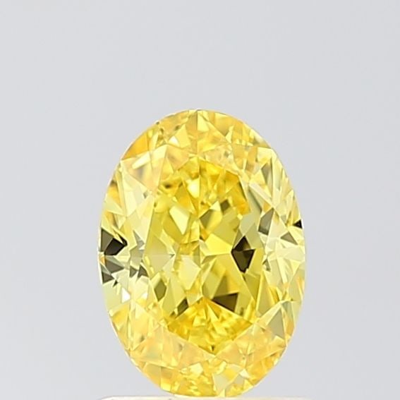 Loose Diamond - OVAL 1.18ct Fancy Vivid Yellow VVS2: Loose Diamond - OVAL 1.18ct Fancy Vivid Yellow VVS2 Source: This is a real non-mined Diamond that has been grown in a lab Shape: OVAL Carats: 1.18 Color: Fancy Vivid Yellow Certification: IGI Video: