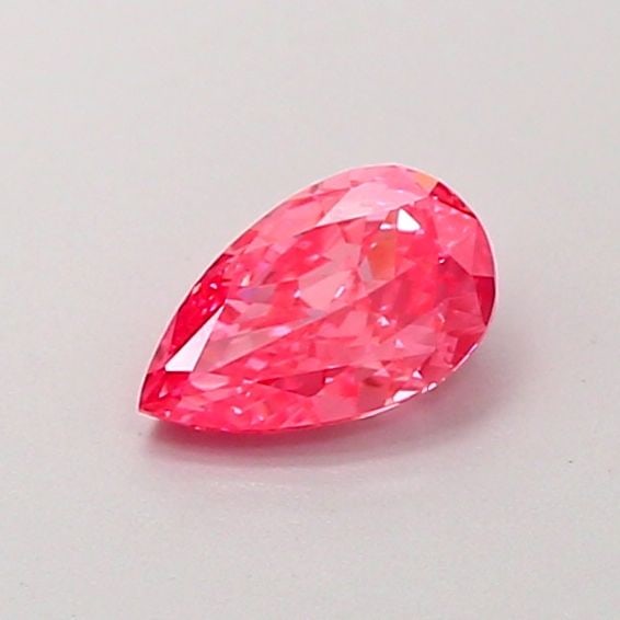 Loose Diamond - PEAR 0.55ct Fancy Vivid Pink VS1: Loose Diamond - PEAR 0.55ct Fancy Vivid Pink VS1 Source: This is a real non-mined Diamond that has been grown in a lab Shape: PEAR Carats: 0.55 Color: Fancy Vivid Pink Certification: IGI Video: