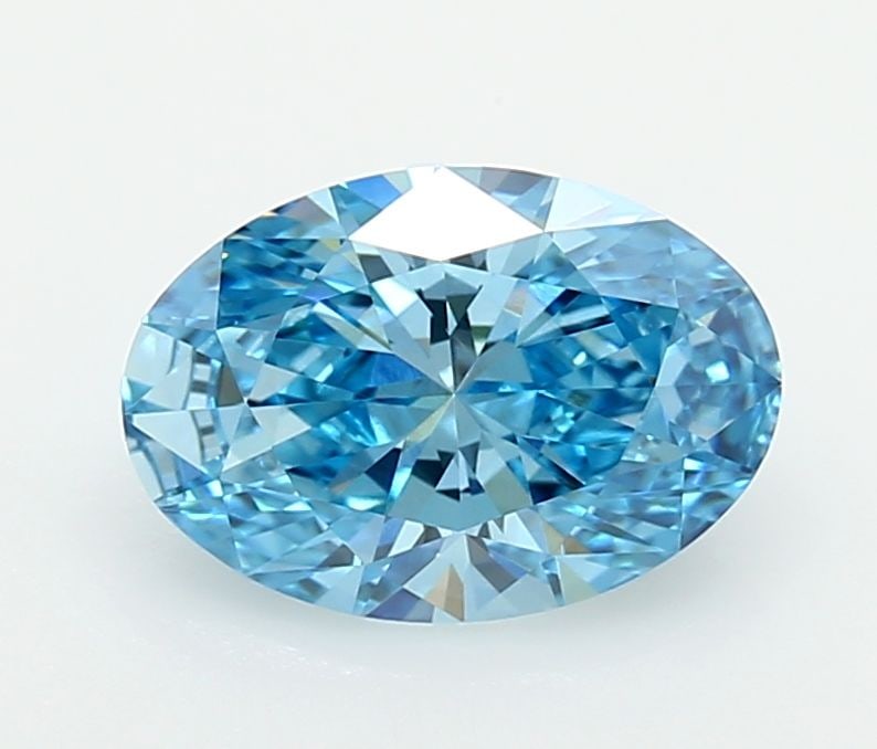 Loose Diamond - OVAL 1.64ct Fancy Vivid Blue VVS2 (1 of 1)