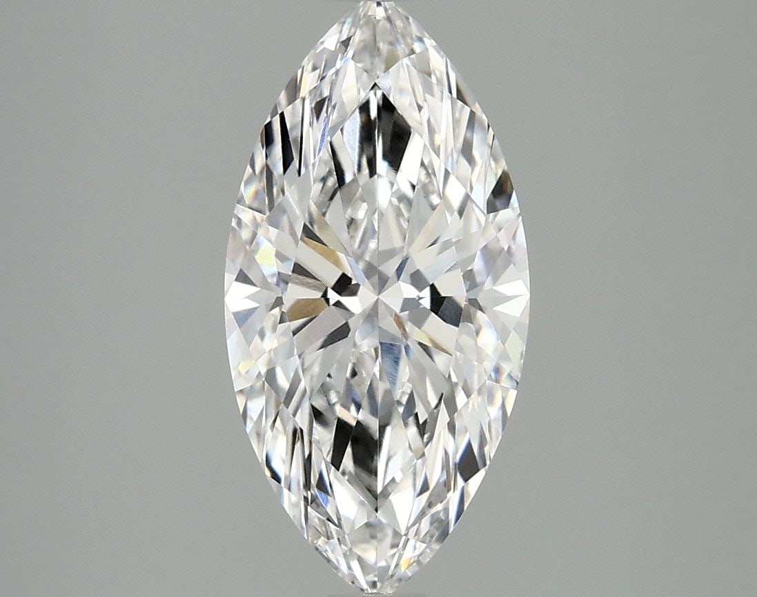 Loose Diamond - MARQUISE 2.1ct E VVS2: Loose Diamond - MARQUISE 2.1ct E VVS2 Source: This is a real non-mined Diamond that has been grown in a lab Shape: MARQUISE Carats: 2.1 Color: E Clarity: VVS2 Certification: IGI Video: