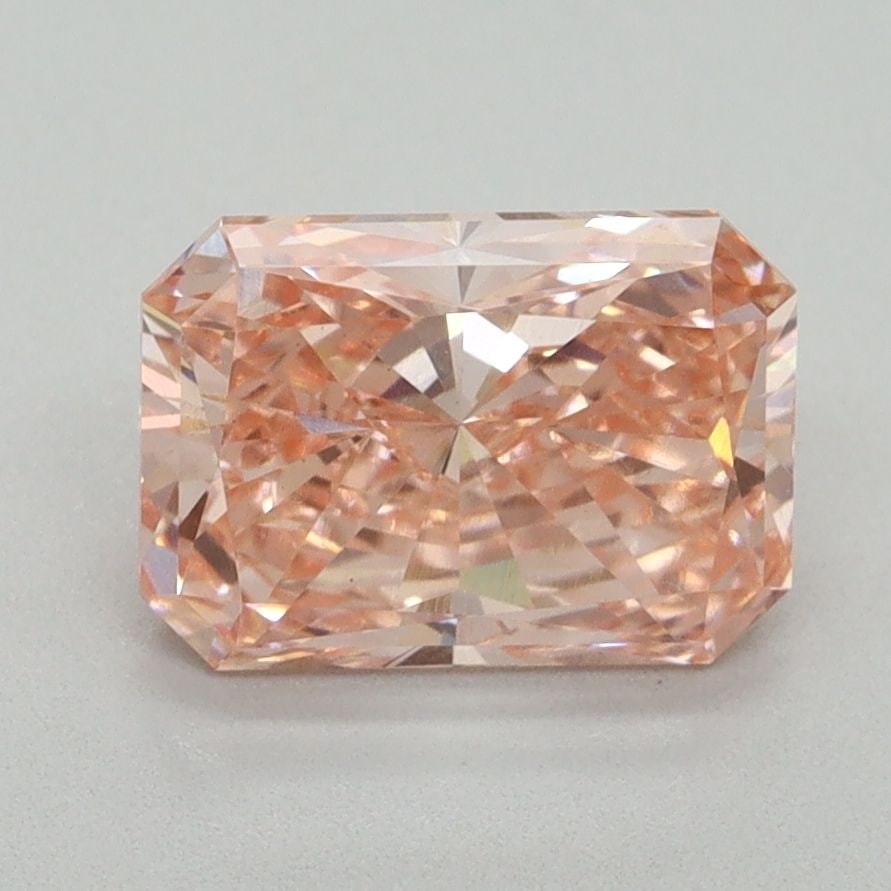 Loose Diamond - RADIANT 2.02ct Fancy Vivid Pink VS1: Loose Diamond - RADIANT 2.02ct Fancy Vivid Pink VS1 Source: This is a real non-mined Diamond that has been grown in a lab Shape: RADIANT Carats: 2.02 Color: Fancy Vivid Pink Certification: IGI Video: