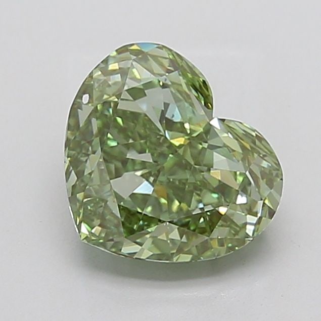 Loose Diamond - HEART 3.64ct Fancy Vivid Green VS1: Loose Diamond - HEART 3.64ct Fancy Vivid Green VS1 Source: This is a real non-mined Diamond that has been grown in a lab Shape: HEART Carats: 3.64 Color: Fancy Vivid Green Certification: IGI Video:
