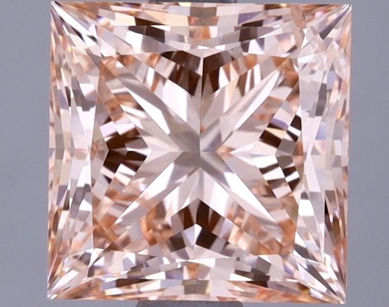 Loose Diamond - PRINCESS 2.01ct Fancy Vivid Pink SI1 (1 of 1)