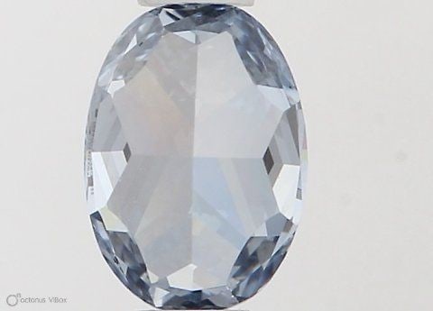 Loose Diamond - OVAL 0.5ct Fancy Vivid Blue VS1 (1 of 1)