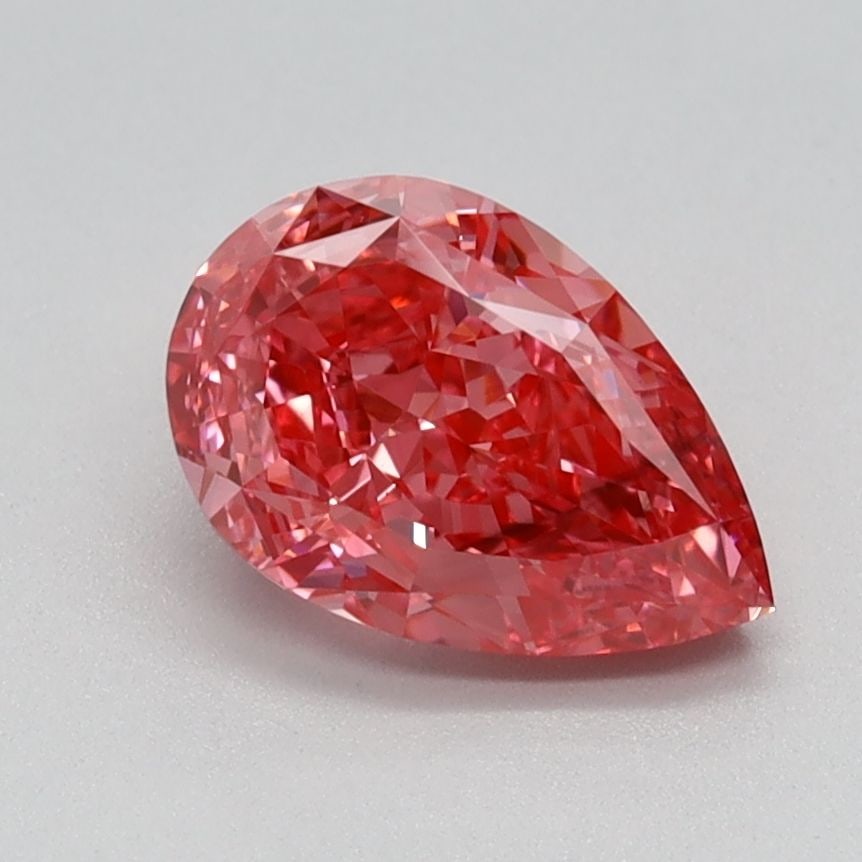 Loose Diamond - PEAR 1.14ct Fancy Vivid Pink VS2: Loose Diamond - PEAR 1.14ct Fancy Vivid Pink VS2 Source: This is a real non-mined Diamond that has been grown in a lab Shape: PEAR Carats: 1.14 Color: Fancy Vivid Pink Certification: IGI Video: