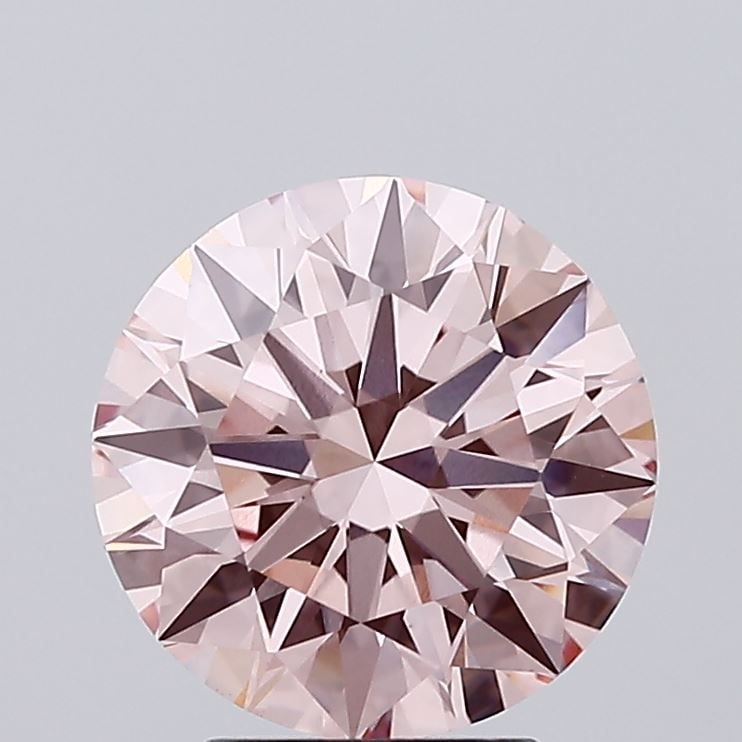 Ideal Loose Diamond - ROUND 3.06ct Fancy Intense Pink VS1: Ideal Loose Diamond - ROUND 3.06ct Fancy Intense Pink VS1 Source: This is a real non-mined Diamond that has been grown in a lab Shape: ROUND Carats: 3.06 Color: Fancy Intense Pink Certification: IGI V