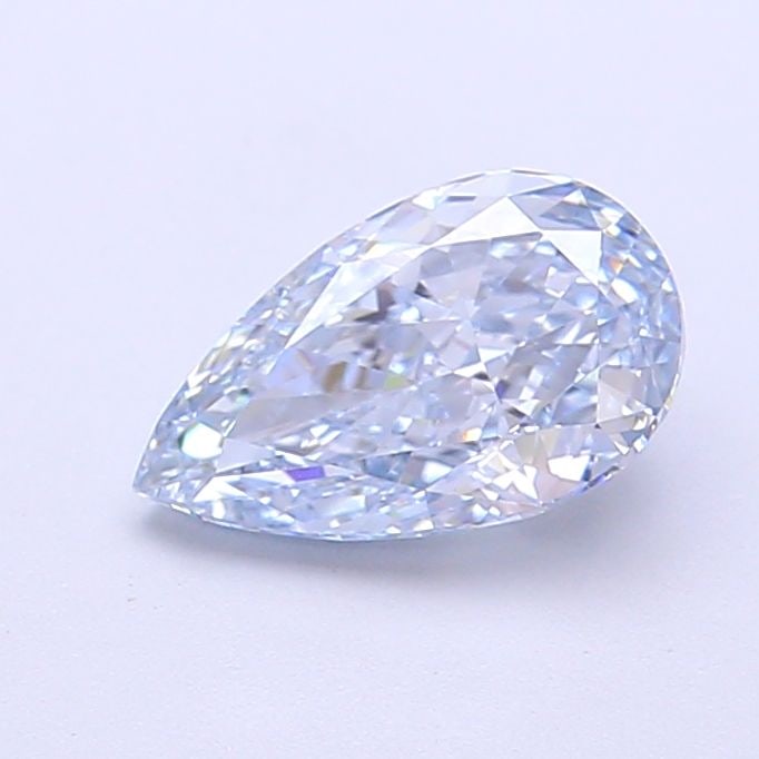 Loose Diamond - PEAR 1.23ct Fancy Intense Blue VVS1: Loose Diamond - PEAR 1.23ct Fancy Intense Blue VVS1 Source: This is a real non-mined Diamond that has been grown in a lab Shape: PEAR Carats: 1.23 Color: Fancy Intense Blue Certification: IGI Video: