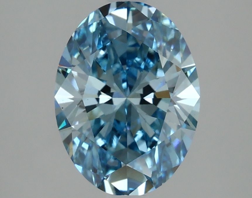 Loose Diamond - OVAL 2.14ct Fancy Vivid Blue VS2 (1 of 1)