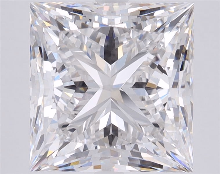Loose Diamond - PRINCESS 2.74ct F VVS2: Loose Diamond - PRINCESS 2.74ct F VVS2 Source: This is a real non-mined Diamond that has been grown in a lab Shape: PRINCESS Carats: 2.74 Color: F Clarity: VVS2 Certification: IGI PLEASE NOTE: Framed,