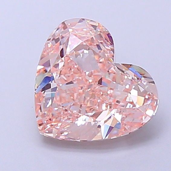 Loose Diamond - HEART 3.06ct Fancy Intense Pink VS1: Loose Diamond - HEART 3.06ct Fancy Intense Pink VS1 Source: This is a real non-mined Diamond that has been grown in a lab Shape: HEART Carats: 3.06 Color: Fancy Intense Pink Certification: IGI