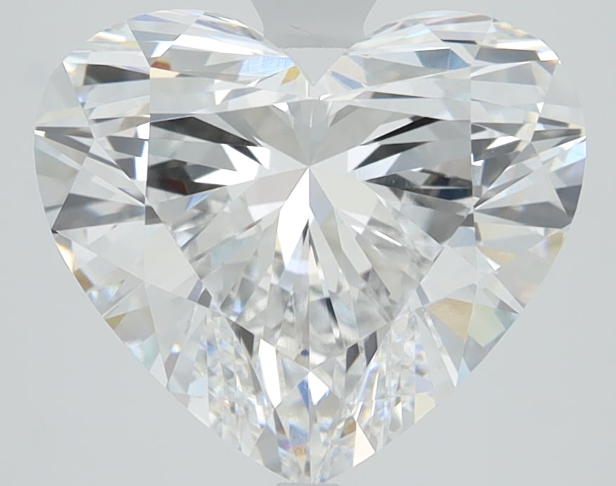 Loose Diamond - HEART 3.56ct D VVS2: Loose Diamond - HEART 3.56ct D VVS2 Source: This is a real non-mined Diamond that has been grown in a lab Shape: HEART Carats: 3.56 Color: D Clarity: VVS2 Certification: IGI PLEASE NOTE: Framed, Large