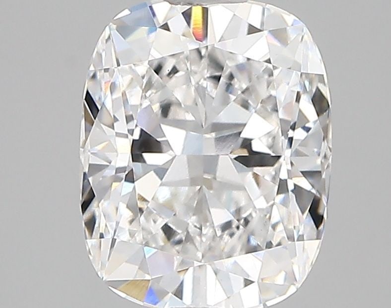 Loose Diamond - CUSHION BRILLIANT 2.37ct D VS1: Loose Diamond - CUSHION BRILLIANT 2.37ct D VS1 Source: This is a real non-mined Diamond that has been grown in a lab Shape: CUSHION BRILLIANT Carats: 2.37 Color: D Clarity: VS1 Certification: GIA Vide