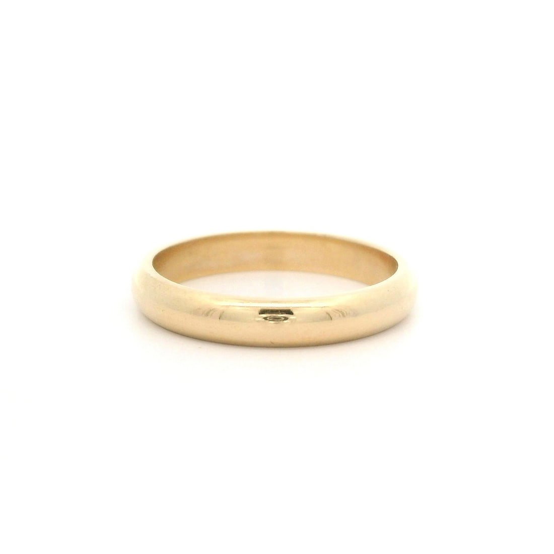 Unbranded 14k Yellow Gold 2.9mm Plain Wedding Band Ring (1 of 4)