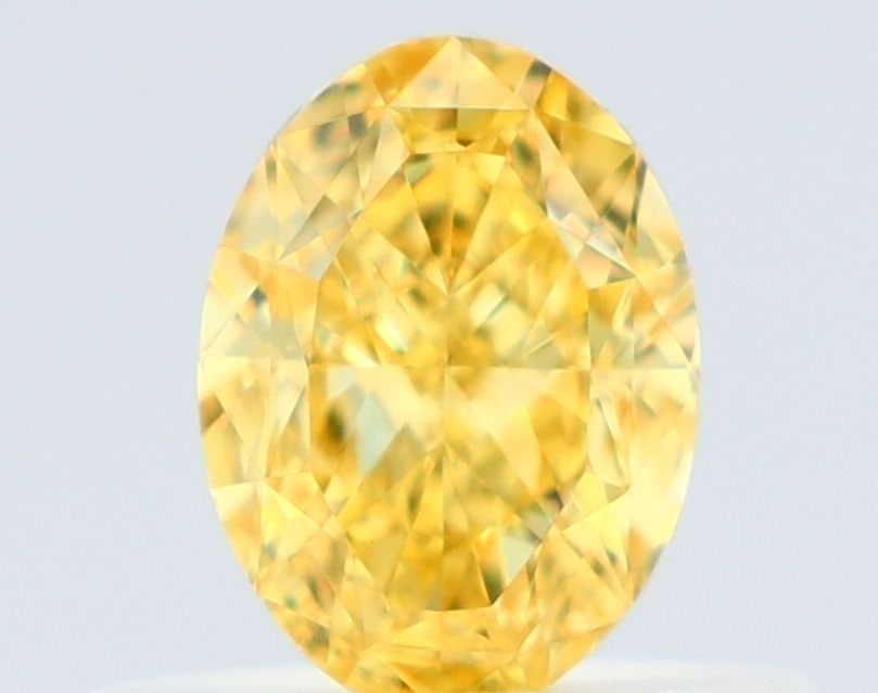 Loose Diamond - OVAL 0.51ct Fancy Vivid Yellow VS1 (1 of 1)