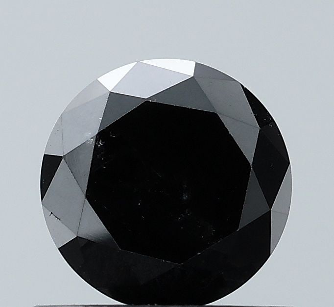 Loose Diamond - ROUND 0.88ct Fancy Black VVS2 (1 of 1)