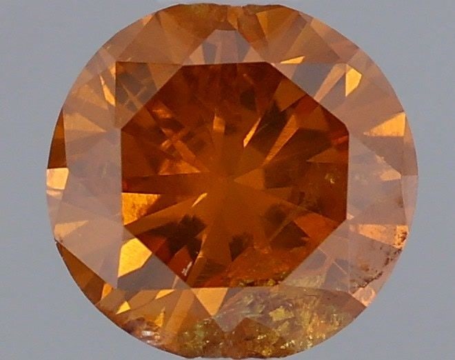 Loose Diamond - ROUND 0.25ct Fancy Deep Yellowish Orange: Loose Diamond - ROUND 0.25ct Fancy Deep Yellowish Orange Source: Natural Shape: ROUND Carats: 0.25 Color: Fancy Deep Yellowish Orange Certification: GIA Video: