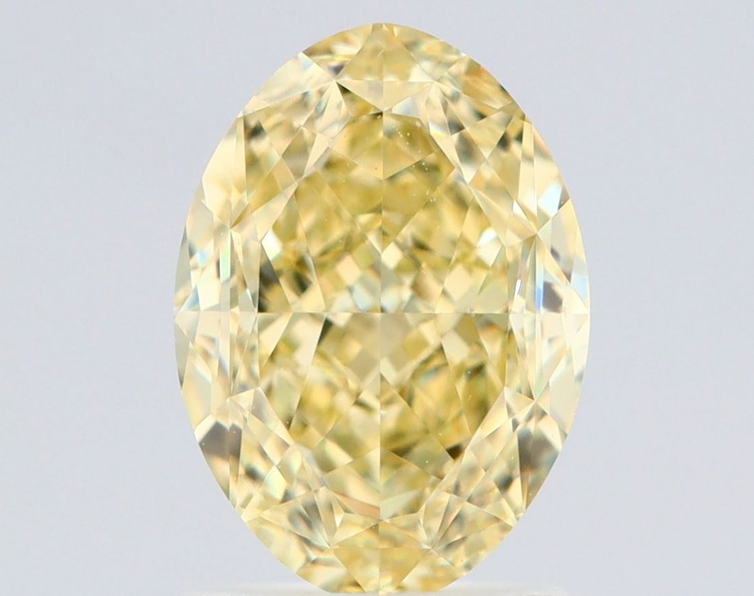 Loose Diamond - OVAL 2.01ct Fancy Yellow VS1: Loose Diamond - OVAL 2.01ct Fancy Yellow VS1 Source: Natural Shape: OVAL Carats: 2.01 Color: Fancy Yellow Certification: GIA Video: