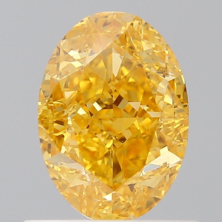 Loose Diamond - OVAL 1.02ct Fancy Vivid Orange Yellow VS1: Loose Diamond - OVAL 1.02ct Fancy Vivid Orange Yellow VS1 Source: Natural Shape: OVAL Carats: 1.02 Color: Fancy Vivid Orange Yellow Certification: GIA Video: