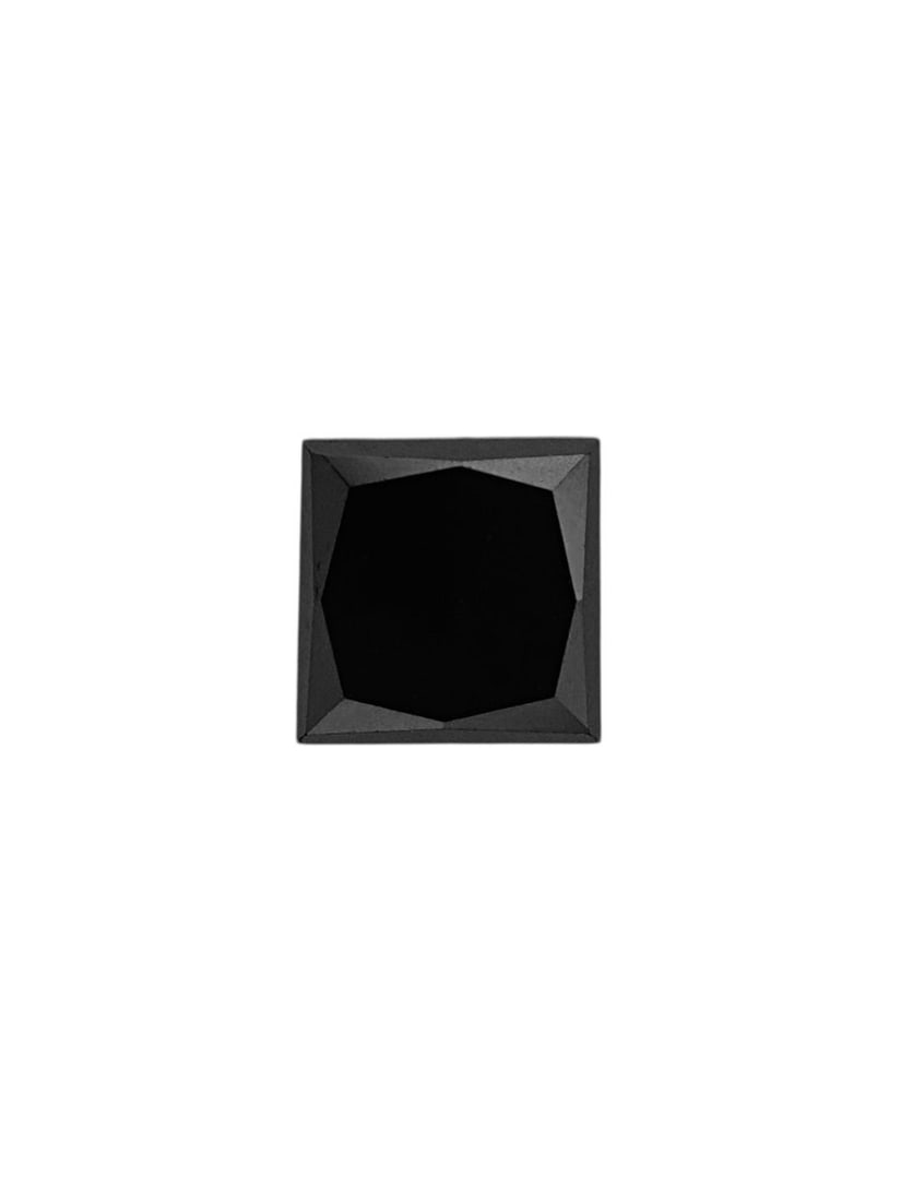 Loose Diamond - PRINCESS 0.3ct Fancy Black VVS2: Loose Diamond - PRINCESS 0.3ct Fancy Black VVS2 Source: Natural Shape: PRINCESS Carats: 0.3 Color: Fancy Black Certification: NONE PLEASE NOTE: Framed, Large, or heavy items do not have shipping costs