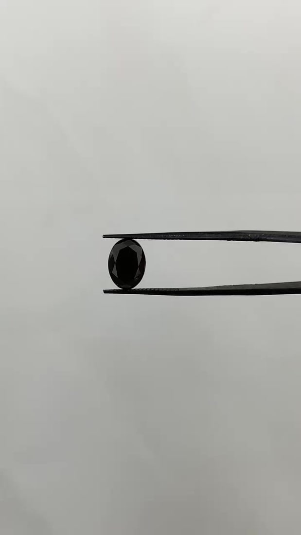 Loose Diamond - OVAL 3.06ct Fancy Black VVS2 (1 of 1)