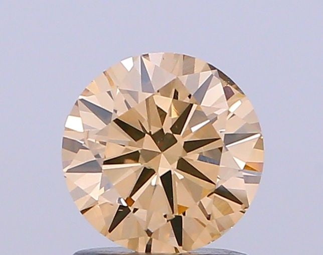 Loose Diamond - ROUND 1.01ct Light Brown VS1: Loose Diamond - ROUND 1.01ct Light Brown VS1 Source: Natural Shape: ROUND Carats: 1.01 Color: Light Brown Certification: NONE Video: