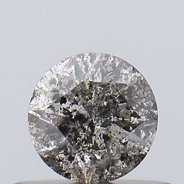 Loose Diamond - ROUND 0.41ct Salt and Pepper I3 (1 of 1)
