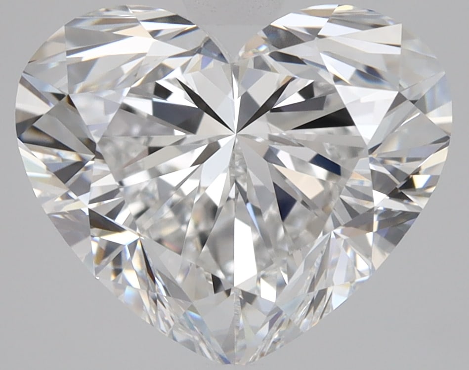 Loose Diamond - HEART 2.61ct D VVS2: Loose Diamond - HEART 2.61ct D VVS2 Source: Natural Mined Diamond Shape: HEART Carats: 2.61 Color: D Clarity: VVS2 Certification: GIA PLEASE NOTE: Framed, Large, or heavy items do not have shipping co