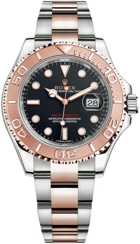 2019 Rolex Yacht-Master 116621 Oyster Bracelet Black Dial Watch New Style Card (1 of 5)
