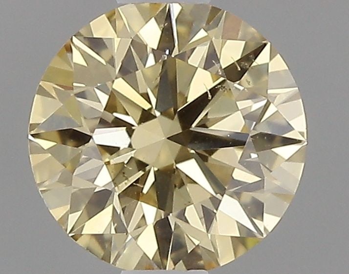 Loose Diamond - ROUND 0.5ct Fancy Orangey Yellow SI1: Loose Diamond - ROUND 0.5ct Fancy Orangey Yellow SI1 Source: Natural Shape: ROUND Carats: 0.5 Color: Fancy Orangey Yellow Certification: GIA Video: