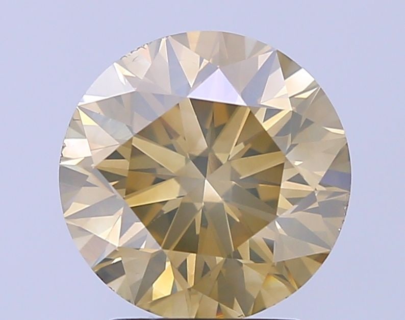 Loose Diamond - ROUND 3.01ct Fancy Green SI1: Loose Diamond - ROUND 3.01ct Fancy Green SI1 Source: Natural Shape: ROUND Carats: 3.01 Color: Fancy Green Certification: NONE Video: