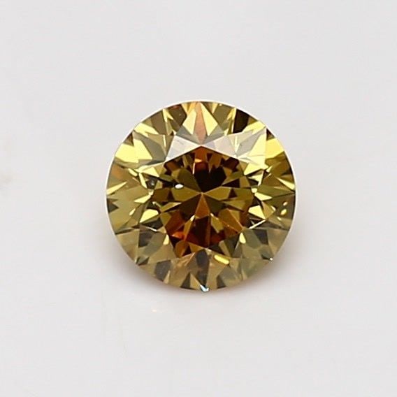 Loose Diamond - ROUND 0.57ct Fancy Deep Yellow SI1: Loose Diamond - ROUND 0.57ct Fancy Deep Yellow SI1 Source: Natural Shape: ROUND Carats: 0.57 Color: Fancy Deep Yellow Certification: GIA Video: