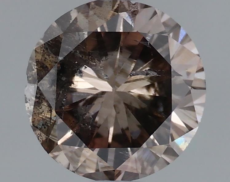 Loose Diamond - ROUND 0.76ct Fancy Dark Brown: Loose Diamond - ROUND 0.76ct Fancy Dark Brown Source: Natural Shape: ROUND Carats: 0.76 Color: Fancy Dark Brown Certification: GIA Video: