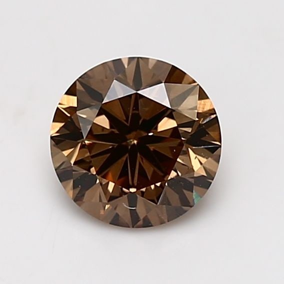 Loose Diamond - ROUND 1.14ct Fancy Dark Yellowish Brown SI1: Loose Diamond - ROUND 1.14ct Fancy Dark Yellowish Brown SI1 Source: Natural Shape: ROUND Carats: 1.14 Color: Fancy Dark Yellowish Brown Certification: GIA Video: