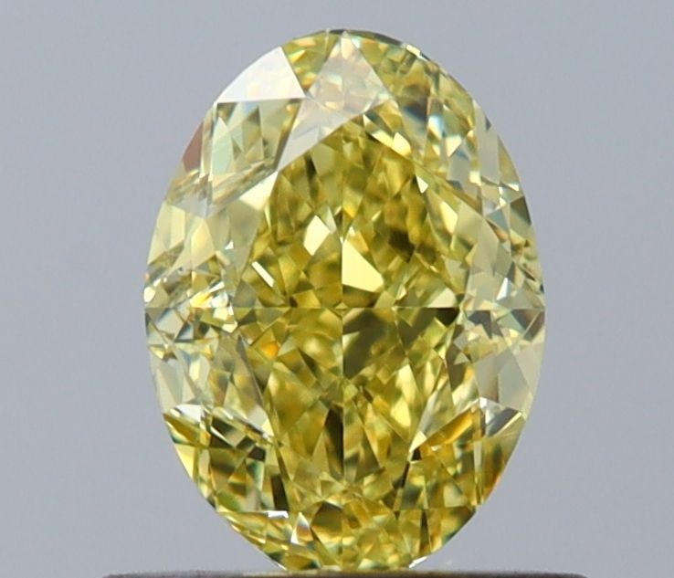 Loose Diamond - OVAL 0.71ct Fancy Intense Yellow VS1: Loose Diamond - OVAL 0.71ct Fancy Intense Yellow VS1 Source: Natural Shape: OVAL Carats: 0.71 Color: Fancy Intense Yellow Certification: GIA Video: