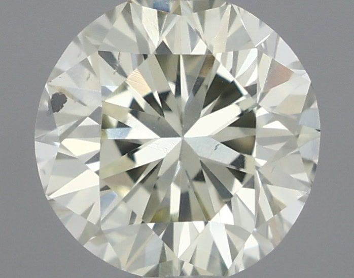 Loose Diamond - ROUND 0.56ct Light Greenish Yellow (1 of 1)