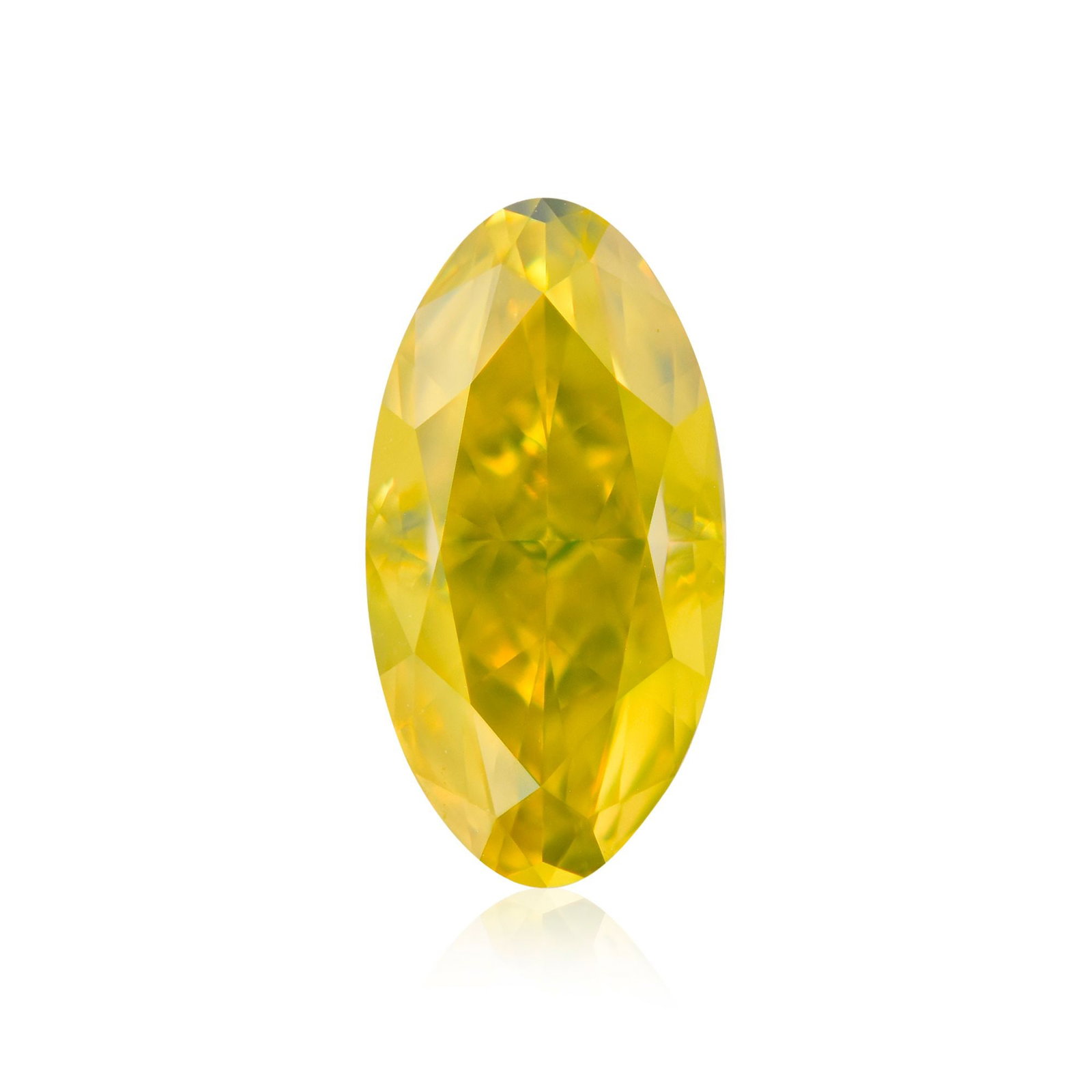Loose Diamond - OVAL 0.72ct Fancy Vivid Yellow VVS1 (1 of 1)