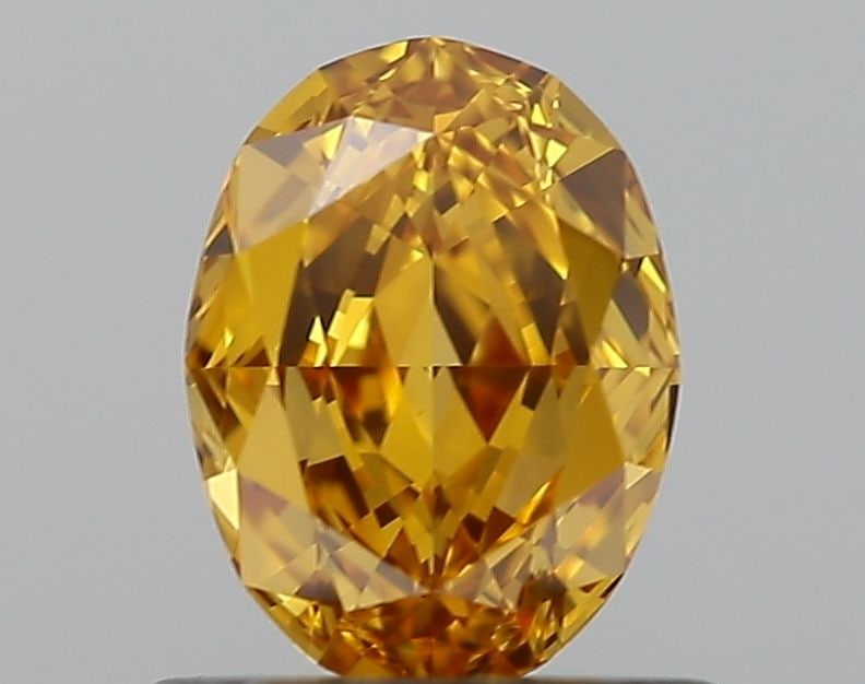 Loose Diamond - OVAL 1.01ct Fancy Intense Yellow Orange VS1 (1 of 1)