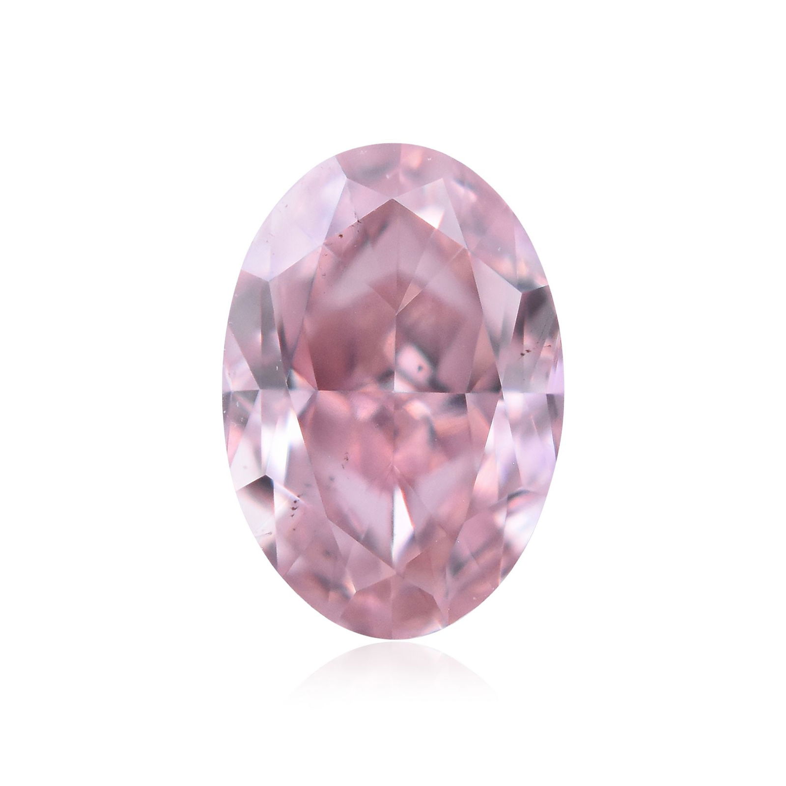 Loose Diamond - OVAL 0.18ct Fancy Pink VS2: Loose Diamond - OVAL 0.18ct Fancy Pink VS2 Source: Natural Shape: OVAL Carats: 0.18 Color: Fancy Pink Certification: GIA Video: