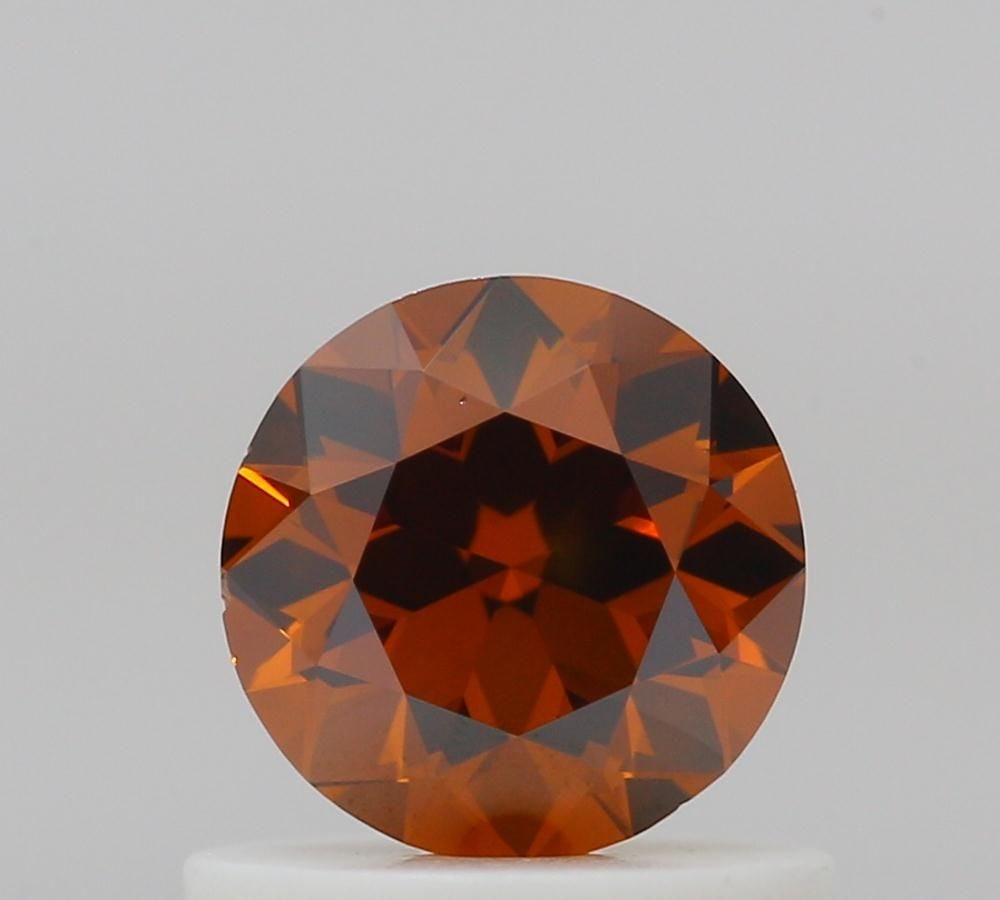 Loose Diamond - ROUND 0.62ct Fancy Deep Orange SI2 (1 of 1)
