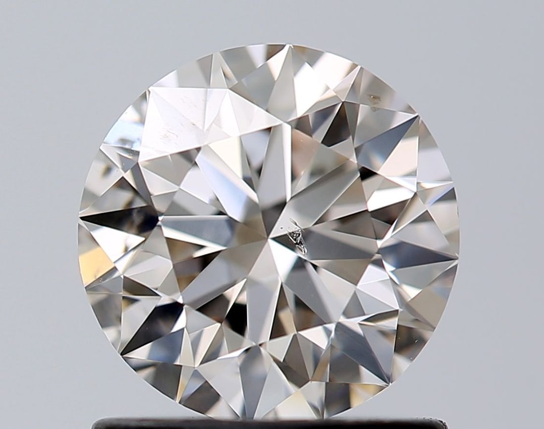 Loose Diamond - ROUND 1.02ct Fancy Light Blue SI2: Loose Diamond - ROUND 1.02ct Fancy Light Blue SI2 Source: Natural Shape: ROUND Carats: 1.02 Color: Fancy Light Blue Certification: GIA Video: