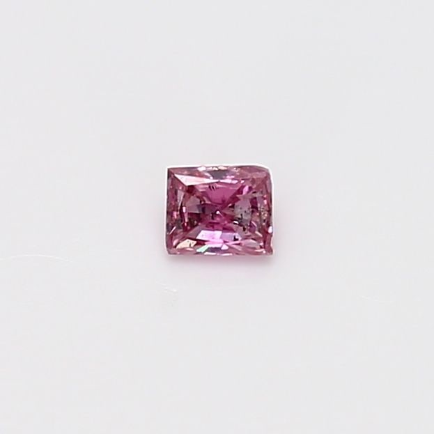 Loose Diamond - PRINCESS 0.12ct Fancy Intense Purplish Pink I1 (1 of 1)