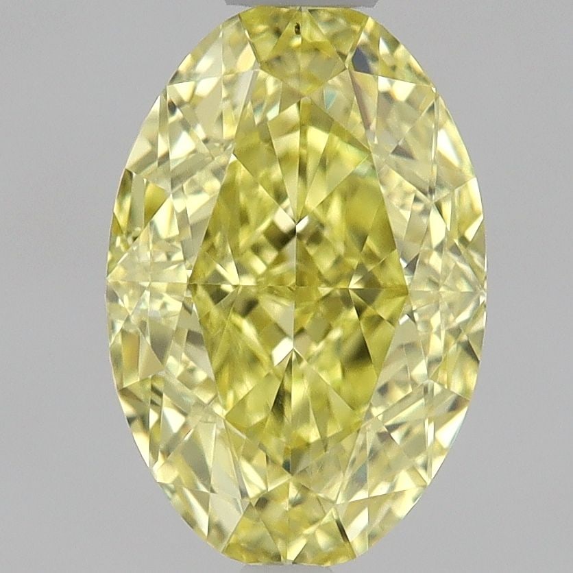 Loose Diamond - OVAL 0.8ct Fancy Intense Yellow SI1: Loose Diamond - OVAL 0.8ct Fancy Intense Yellow SI1 Source: Natural Shape: OVAL Carats: 0.8 Color: Fancy Intense Yellow Certification: GIA PLEASE NOTE: Framed, Large, or heavy items do not have shippi