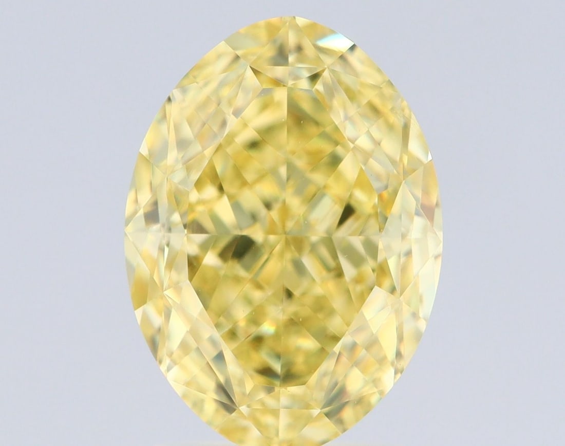 Loose Diamond - OVAL 3.01ct Fancy Intense Yellow VVS1: Loose Diamond - OVAL 3.01ct Fancy Intense Yellow VVS1 Source: Natural Shape: OVAL Carats: 3.01 Color: Fancy Intense Yellow Certification: GIA Video: